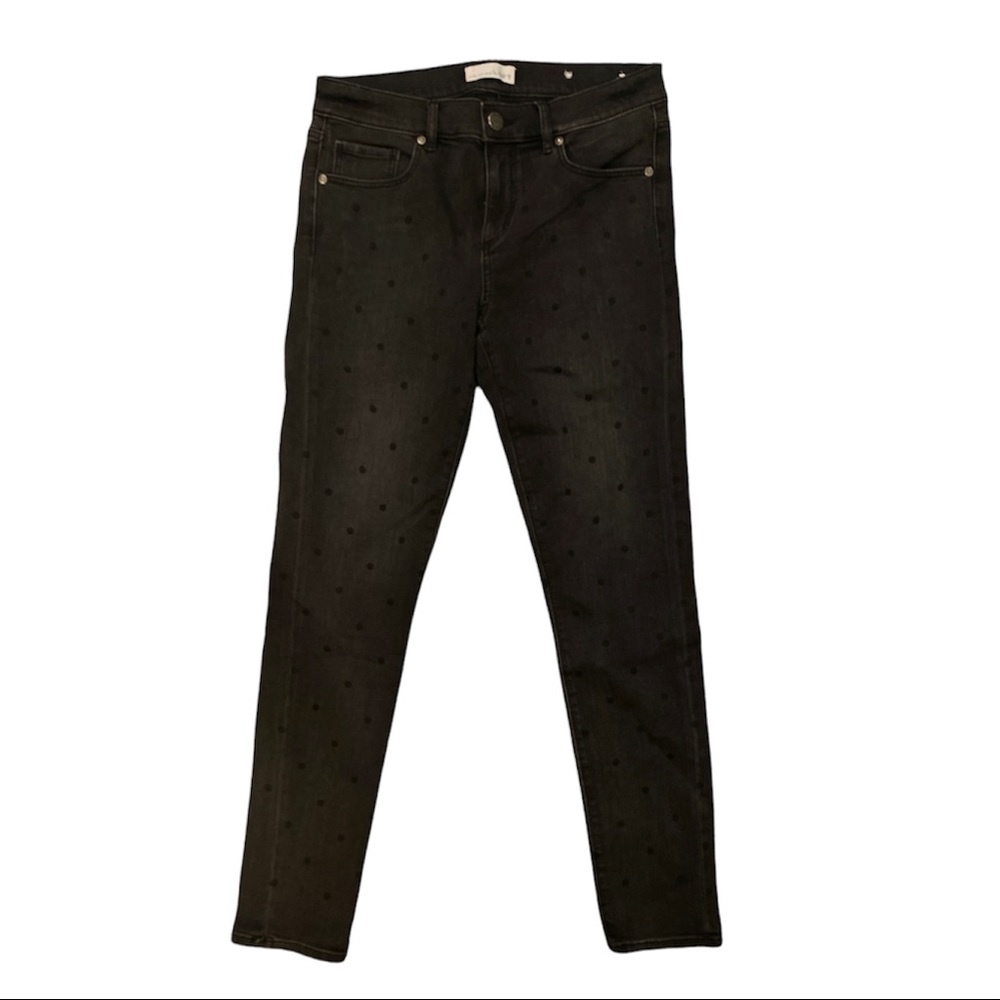 Loft Modern Skinny Polkadot Jean